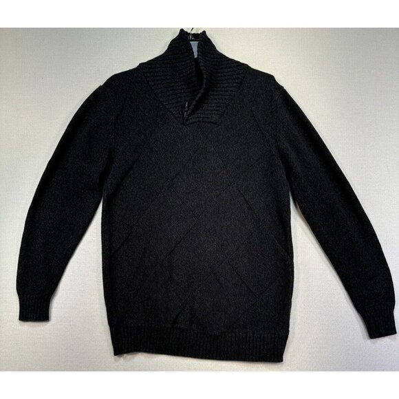 Method Other - Method Mens Preppy Neck Wrap Pullover Sweater XXL Charcoal Gray